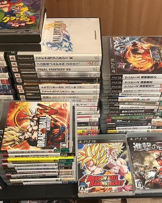 Grande lotto di videogiochi giapponesi