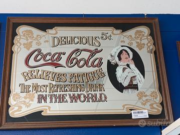 specchi pubblicitari Coca Cola e Pepsi Cola