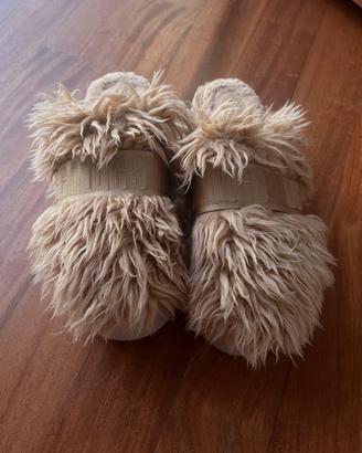 UGG Fluff Momma Sugar Slide - Color Oat (Avena)
