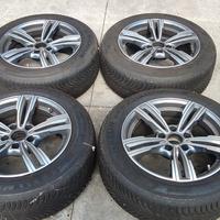 4 CERCHI IN LEGA DA 17'' BMW CON GOMME INVERNALI