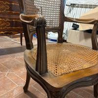 Sedia legno di noce