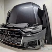 Audi A6 C8 restyling muso paraurti fari radiatori