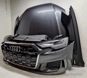 Audi A6 C8 restyling muso paraurti fari radiatori