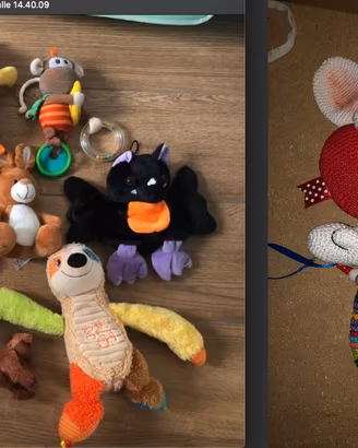 Lotto peluche varie marche (12 pz)