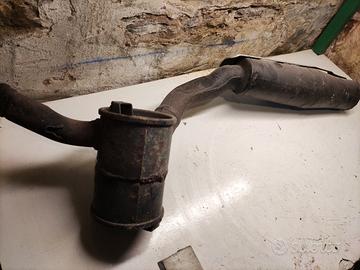 silenziatore scarico Suzuki DR 500