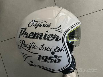 Casco jet aperto moto e scooter premier rocker or8
