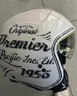 Casco jet aperto moto e scooter premier rocker or8