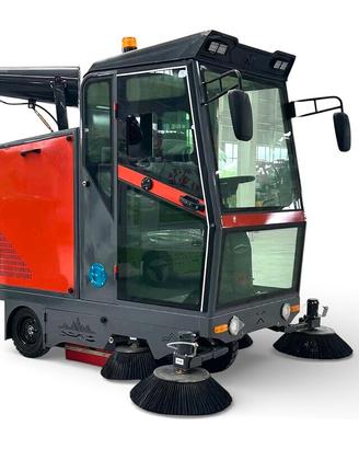 SPAZZATRICE ELETTRICA HT2000G CABINA, 200 CM