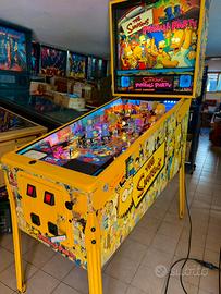 Flipper The Simpsons pinball party