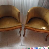 poltroncine in stile chippendale