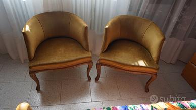 poltroncine in stile chippendale