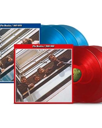 The Beatles Red and Blue Limited Coloured Vinyl