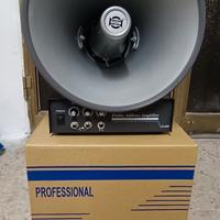 mini impianto audio a tromba