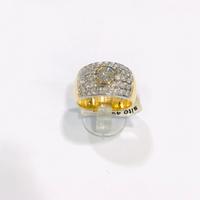 Anello oro 18 kt diamanti naturali (I)