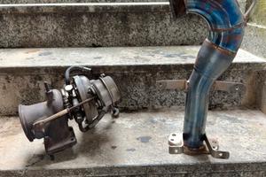 Garret 1446 giulietta downpipe inoxcar