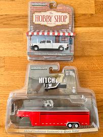 Greenlight 1:64 Dodge Ram + rimorchio animali