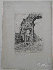 De Vincenzi Giorgio Scorci di Ferrara. Acqueforti