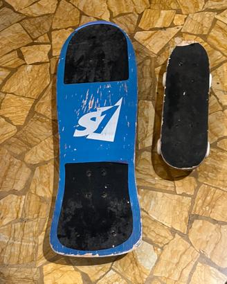 Set 2 Skateboard old school vintage 76cm + 43cm
