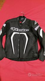 Alpinestars in pelle Motegi