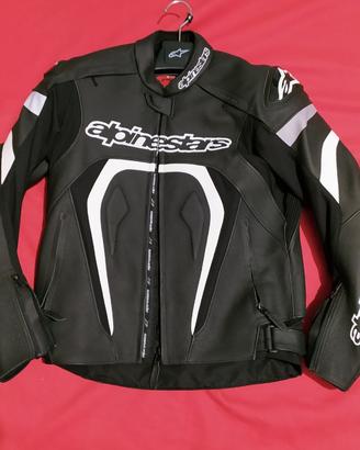 Giubbotto Alpinestars in pelle mod Motegi