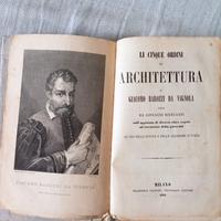 Libro di architettura del 1861 di Giacomo Barozzi