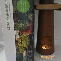 Faro led giardino nuovo sigillato