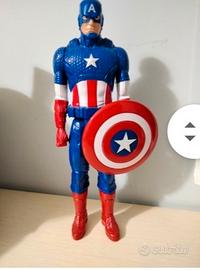 Spiderman, iron man, capitan America e Hulk