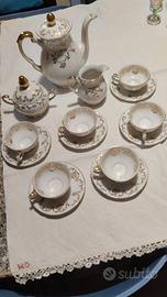 servizio caffè in porcellana