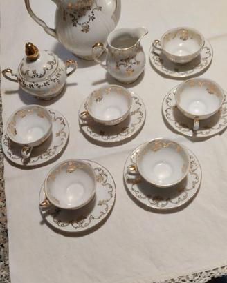 servizio caffè in porcellana