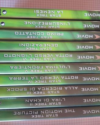 Serie di 10 DVD  Star Trek  movies