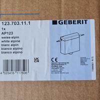 Cassetta e pulsante Geberit