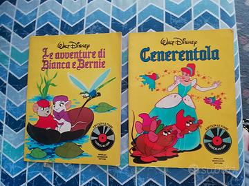 Disco 45 giri +libro Walt Disney 1982/1983