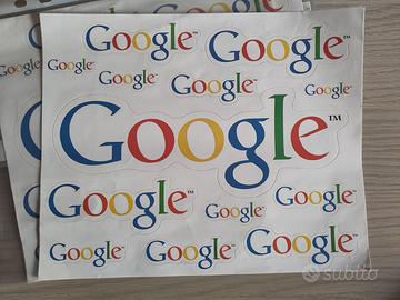 Adesivi Google circa 2013 da collezione