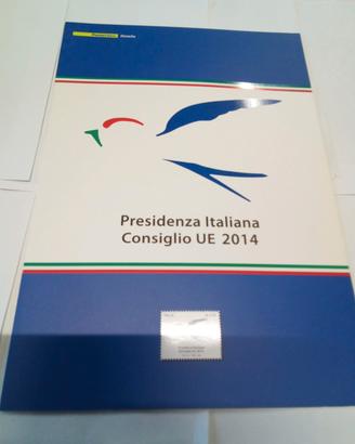 Folder Presidenza Italiana Consiglio U. E. 2014