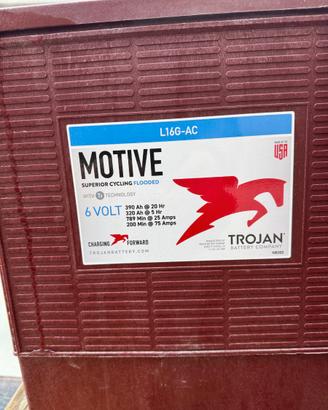 Batterie per piattaforma verticale