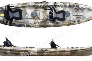 Kayak 2 posti rigido fishing