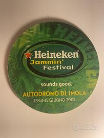 Sottobicchiere Heineken Jammin Festival 2003