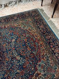 tappeto cinese misto seta