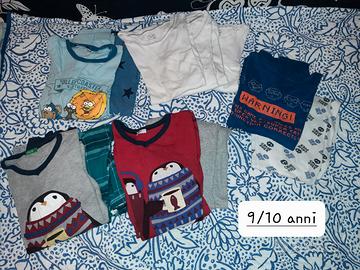 vestiti bambino taglia 9/10 anni