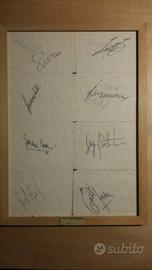 MILAN 1984-85 autografi