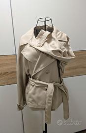 Elegante Blazer Crop Beige - Stradivarius S