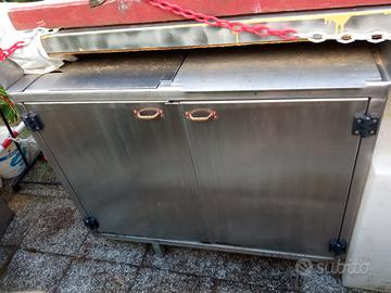 attrezzatura ristorante profes. in acciaio inox