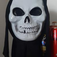 Maschera a teschio luminosa a led