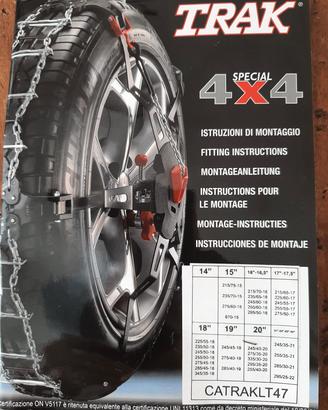 Trak catene neve 4x4 e SUV gruppo LT47