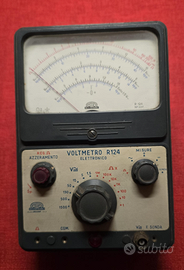 R124 UNA.OHM Voltmetro Vintage