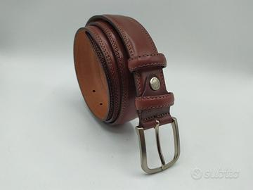 Cintura Classica Uomo con due Cuciture 