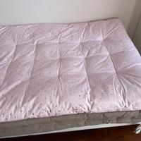 Materasso letto singolo con topper