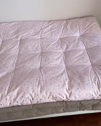 Materasso letto singolo con topper