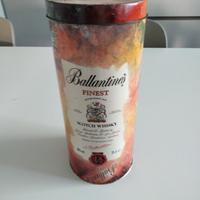 contenitore Ballantines in latta 