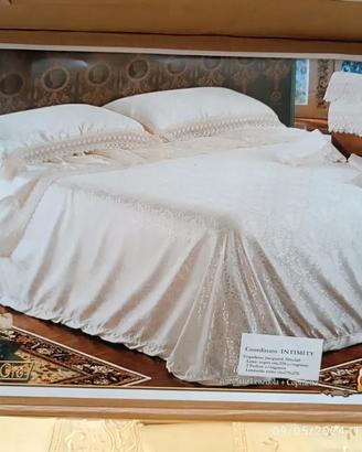 Prezioso completo letto in seta King size -Riviera